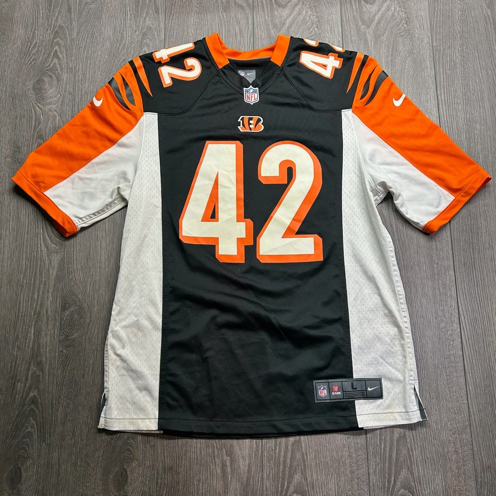Nike Cincinnati Bengals On Field BenJarvus Green-Ellis 42 NFL Jersey Mens Large